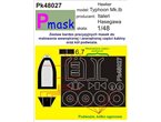 Pmask 1:48 Masks for Hawker Typhoon Mk.IB / Italeri / Hasegawa 