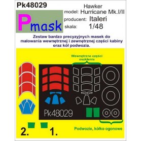 PMASK Pk48029 HURRICANE MK.I/II-ITA