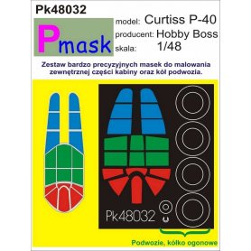 PMASK Pk48032 P-40 - HOBBY BOSS