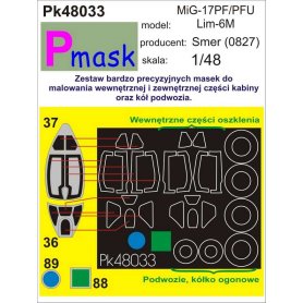 PMASK Pk48033 MIG-17PF - SMER