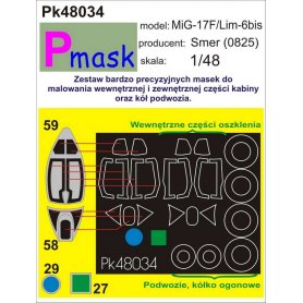 PMASK Pk48034 MIG 17F - SMER