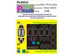 Pmask 1:48 Masks for MiG-17F / SMER 