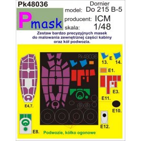 PMASK Pk48036 DORNIER DO215B-5 ICM