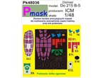 Pmask 1:48 Maski do Dornier Do-215 B-5 dla ICM