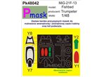 Pmask 1:48 Maski do MiG-21 F-13 dla Trumpeter