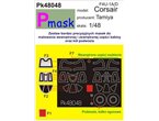 Pmask 1:48 Masks for Vought F4U-1A / D Corsair / Tamiya 