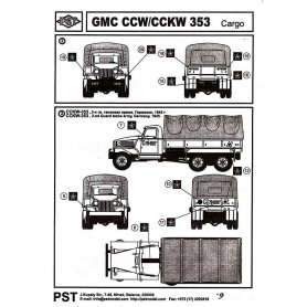 PST 72044 GMC CCK/CCKW 353 CARGO