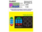 Pmask 1:48 Masks for Messerschmitt Bf-109G / Arii 