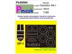 Pmask 1:48 Masks for Gloster Gladiator Mk.I / Merit 