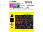 Pmask 1:48 Masks for Messerschmitt Bf-109G / Hasegawa 