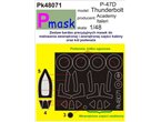 Pmask 1:48 Maski do Republic P-47D Thunderbolt dla Academy / Italeri