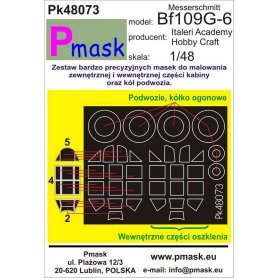 Pmask Pk48073 Bf-109G-6 Italeri/Academ/Hobby Craft