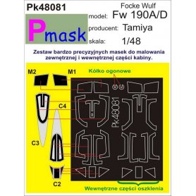 Pmask Pk48081 FW190A/D (Tamiya)