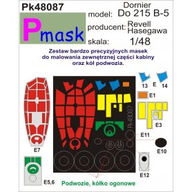 Pmask Pk48087 Dornier Do215B-5 - ICM/Revell/Haseg.