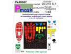 Pmask 1:48 Maski do Dornier Do-215 B-5 dla ICM / Revell / Hasegawa