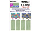 Pmask 1:48 Lozegne type camouflage / 4 colours 