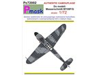 Pmask 1:72 Kamuflaż do Messerschmitt Bf-109F / G