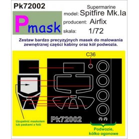 PMASK Pk72002 SPITFIRE IA AIRFIX