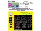 Pmask 1:72 Maski do Gloster Gladiator Mk.I dla Airfix