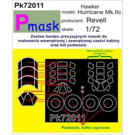 PMASK Pk72011 HURRICENE IIC REVELL