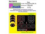Pmask 1:72 Masks for Hawker Hurricane Mk.IIc / Revell 