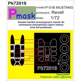 PMASK Pk72018 P-52B MUSTANG REVELL