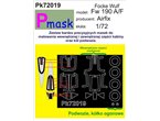 Pmask 1:72 Maski do Focke Wulf Fw-190 A-8 dla Airfix