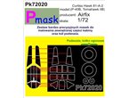 Pmask 1:72 Masks for Curtiss Hawk 81-A-2 / Airfix 