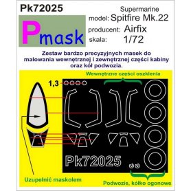 PMASK Pk72025 SPITFIRE MK.22 AIRFIX