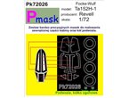 Pmask 1:72 Masks for Focke Wulf Ta-152 H-1 / Revell 