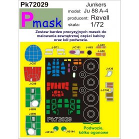 PMASK Pk72029 JU-88 A-4 REVELL