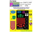Pmask 1:72 Masks for Cant Z.1007 / S.Model 