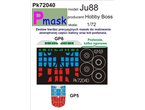 Pmask 1:72 Masks for Junkers Ju-88 / Hobby Boss 