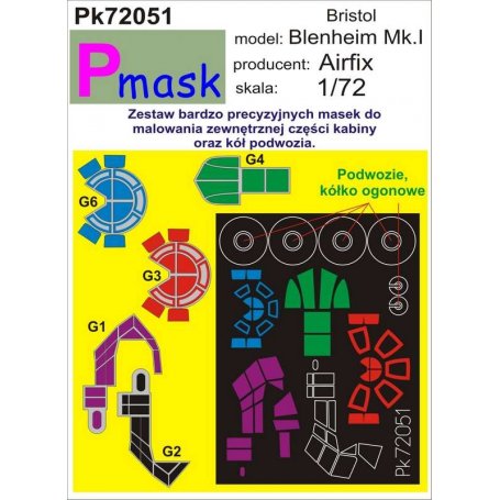 PMASK Pk72051 BLENHEIM MK.I-AIRFIX