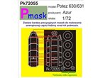 Pmask 1:72 Masks for Potez 630 / 631 / Azur 