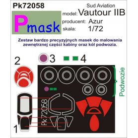 PMASK Pk72058 VANTOUR IIB - AZUR