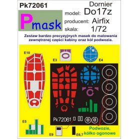 PMASK Pk72061 DORNIER DO17Z - AIRFIX