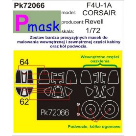 Pmask Pk72066 F-4U-1A Corsair - Revell 03983