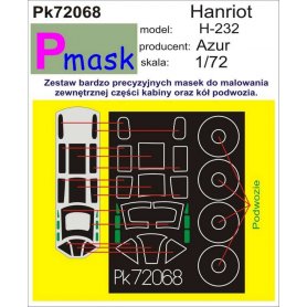 PMASK Pk72068 Hanriot H-232 - Azur