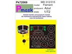 Pmask 1:72 Masks for MD 312/315 Flamant / Azur 