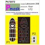 PMASK Pk72072 Latecore 298 - Azur