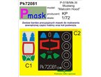 Pmask 1:72 Masks for North American P-51B / Mk.III MALCOLM HOOD / Kopro 