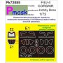 Pmask Pk72085 F4U-4 Corsair - Hobby Boss 80218