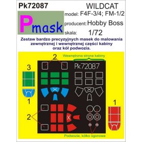 Pmask Pk72087 F4F Wildcat - Hobby Boss