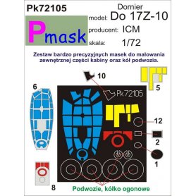 Pmask Pk72105 Do-17Z -10 - ICM