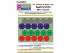 Pmask 1:35 Wheel masks for M113 ACAV / Tamiya 