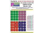 Pmask 1:35 Wheel masks for Marder 1A2 / Tamiya 