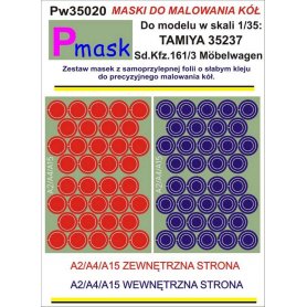 PMASK Pw35020 MASKI KOŁA T35237