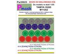 Pmask 1:35 Wheel masks for M113A2 / Tamiya 