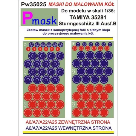 PMASK Pw35025 MASKI KOŁA T35281
